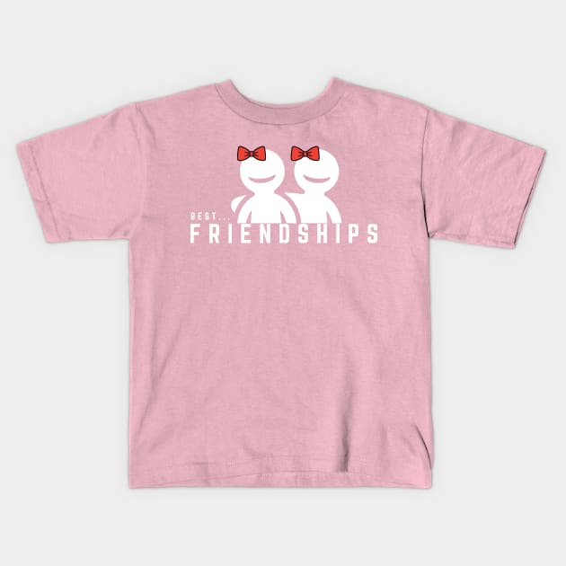 best friendships women Kids T-Shirt by ibra4work